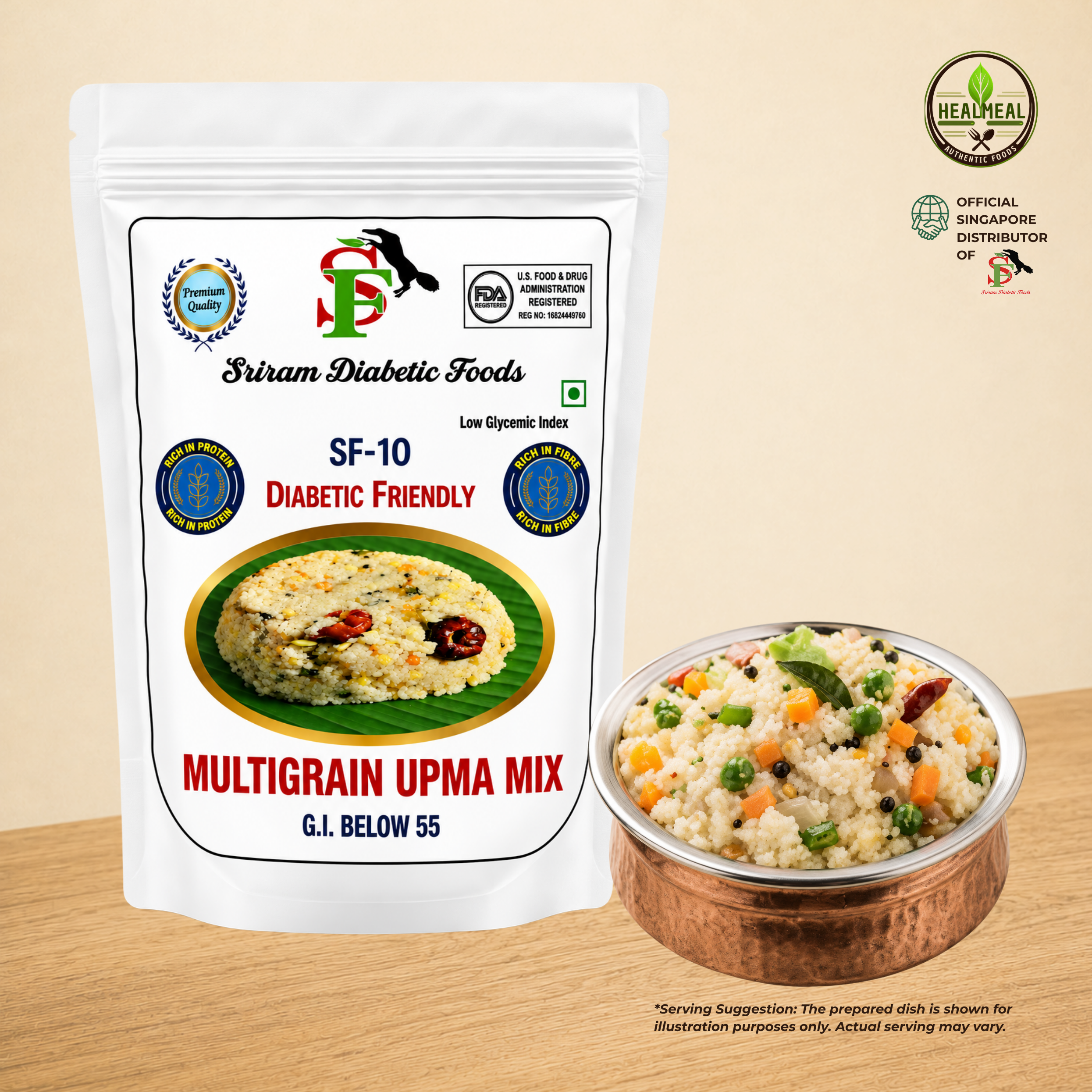 Multigrain Upma add-on